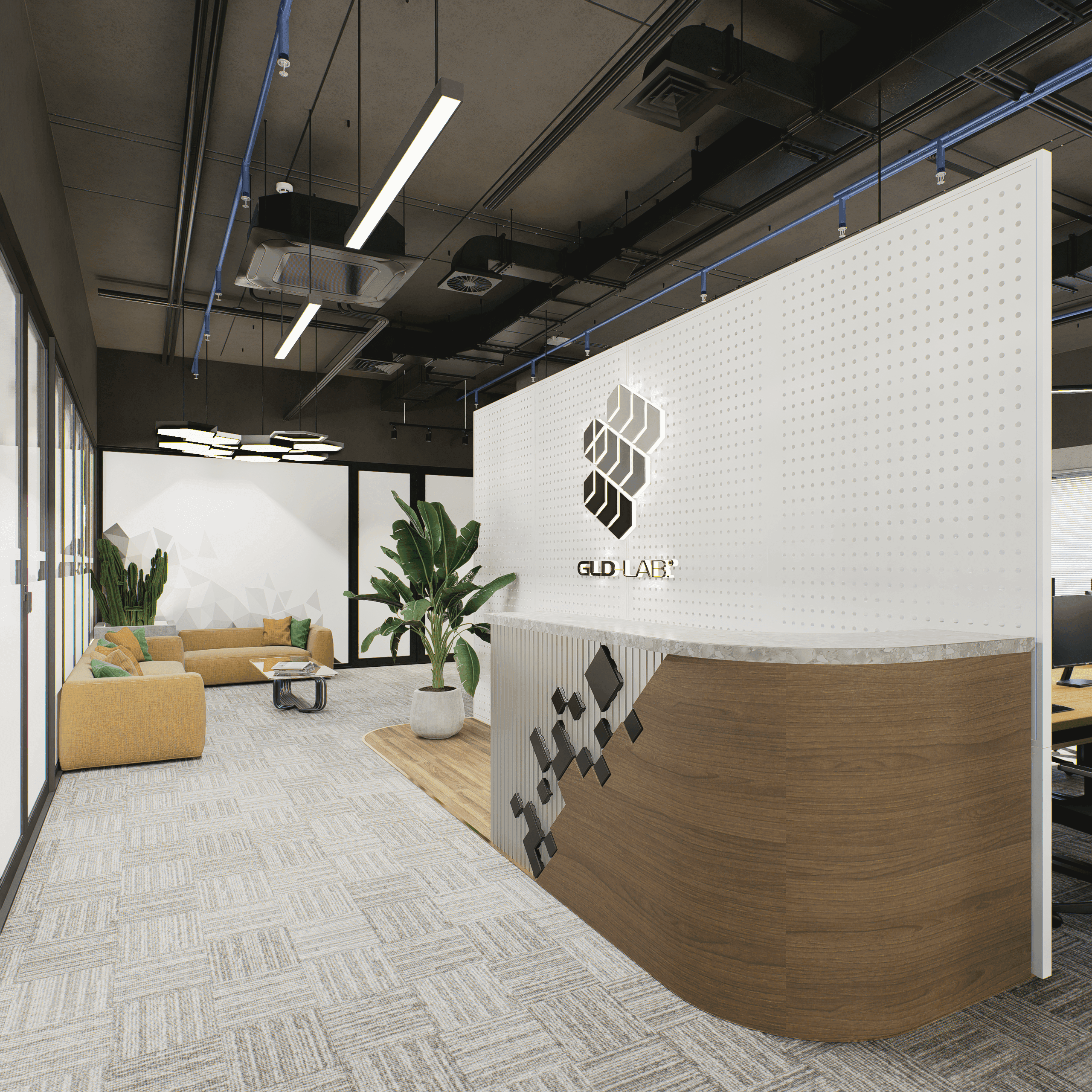 Openness Modern Office｜開放感あるモダンオフィス