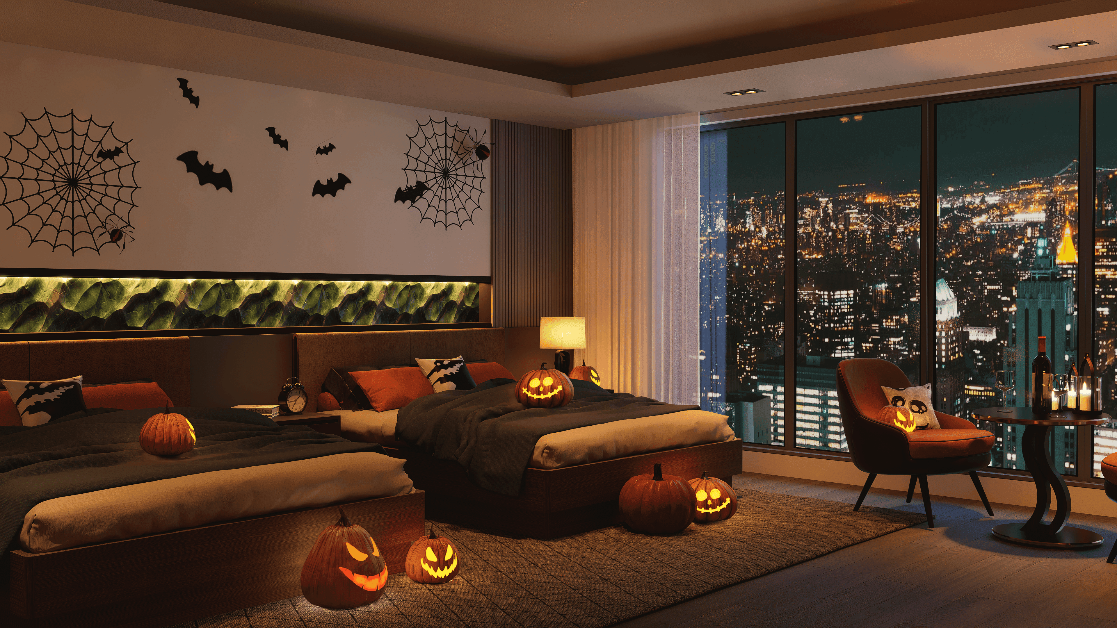 ホテルで楽しむハロウィンナイト