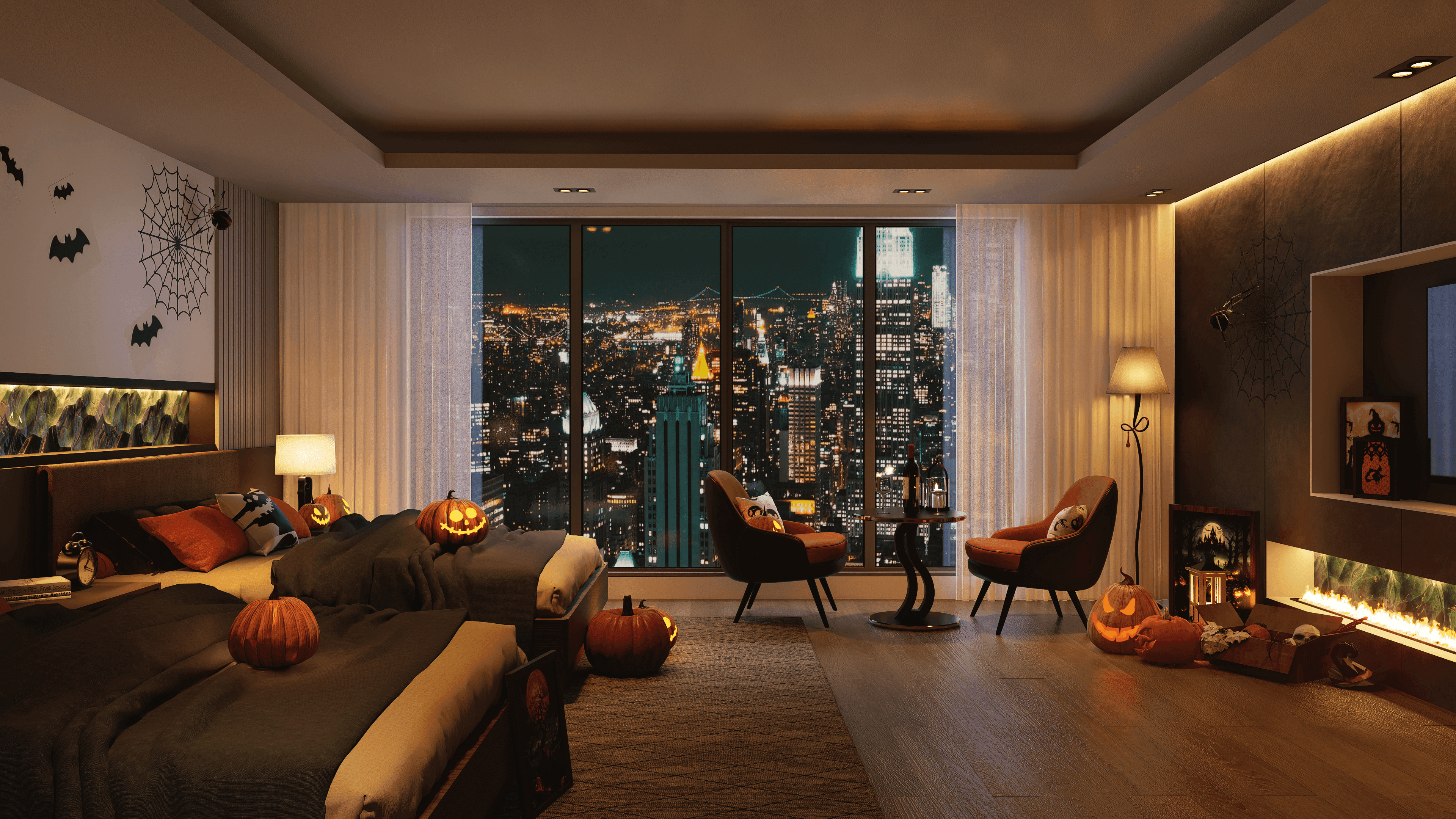 ホテルで楽しむハロウィンナイト