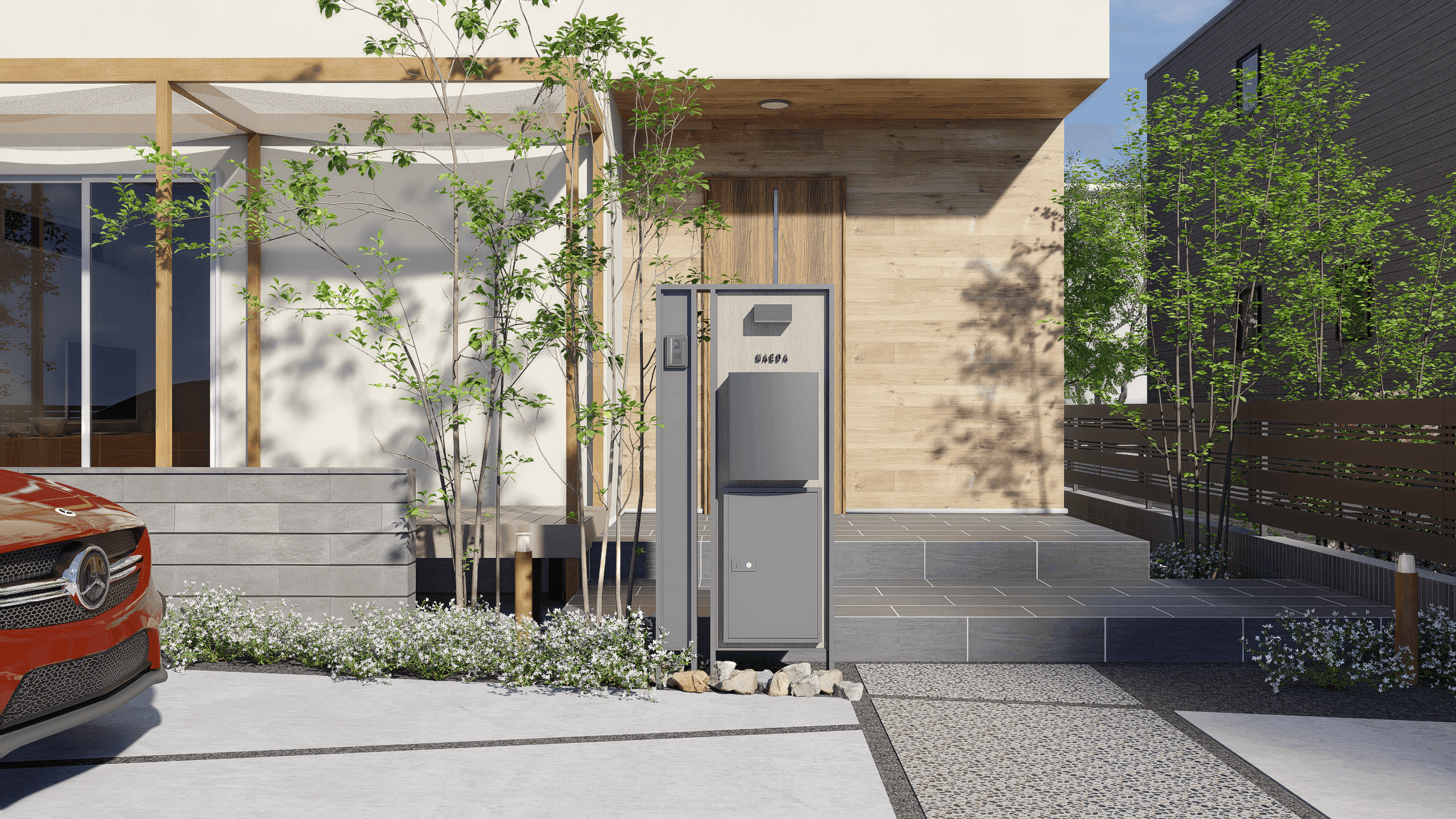 個性が調和する美しい街並み