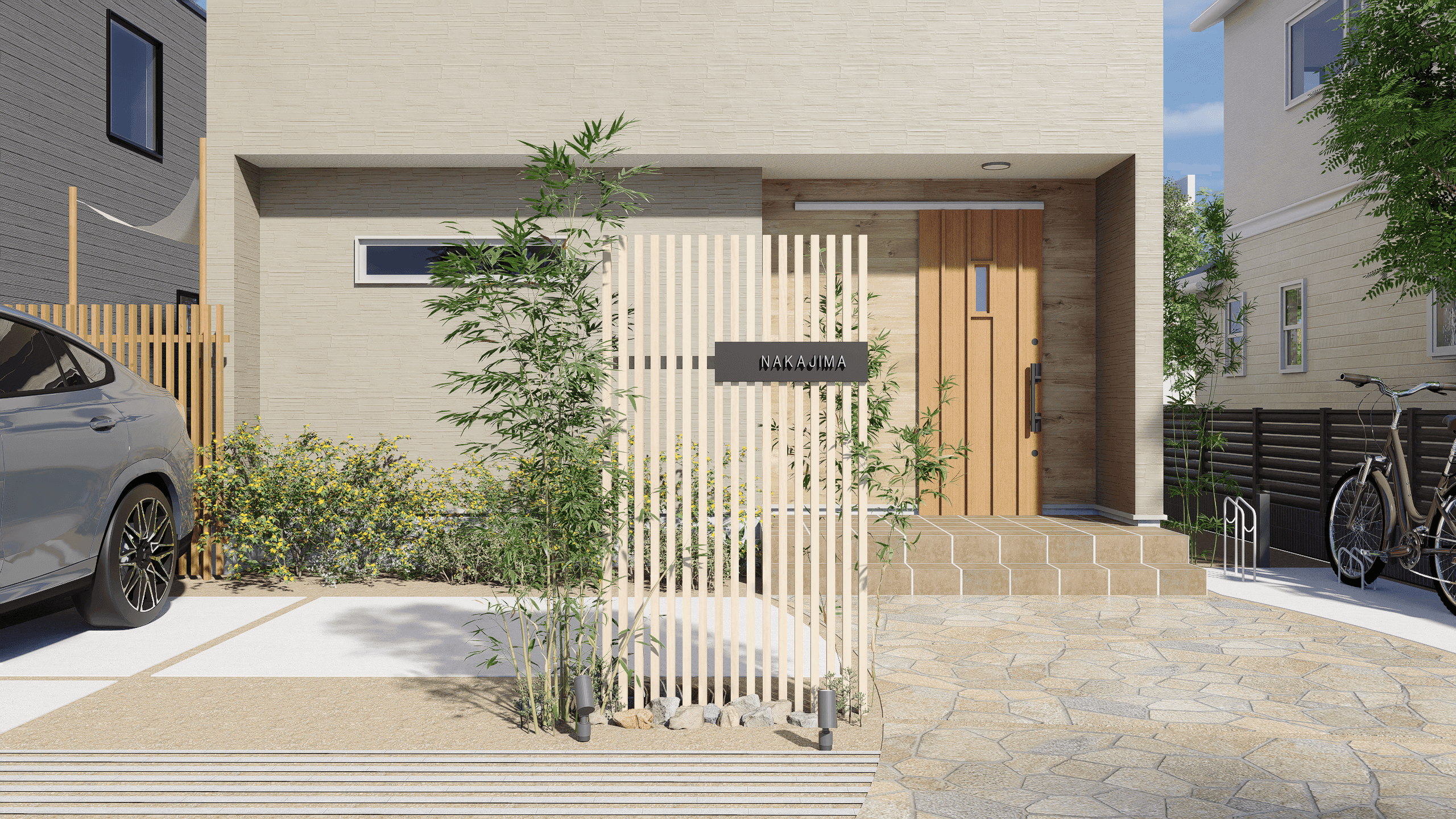 個性が調和する美しい街並み