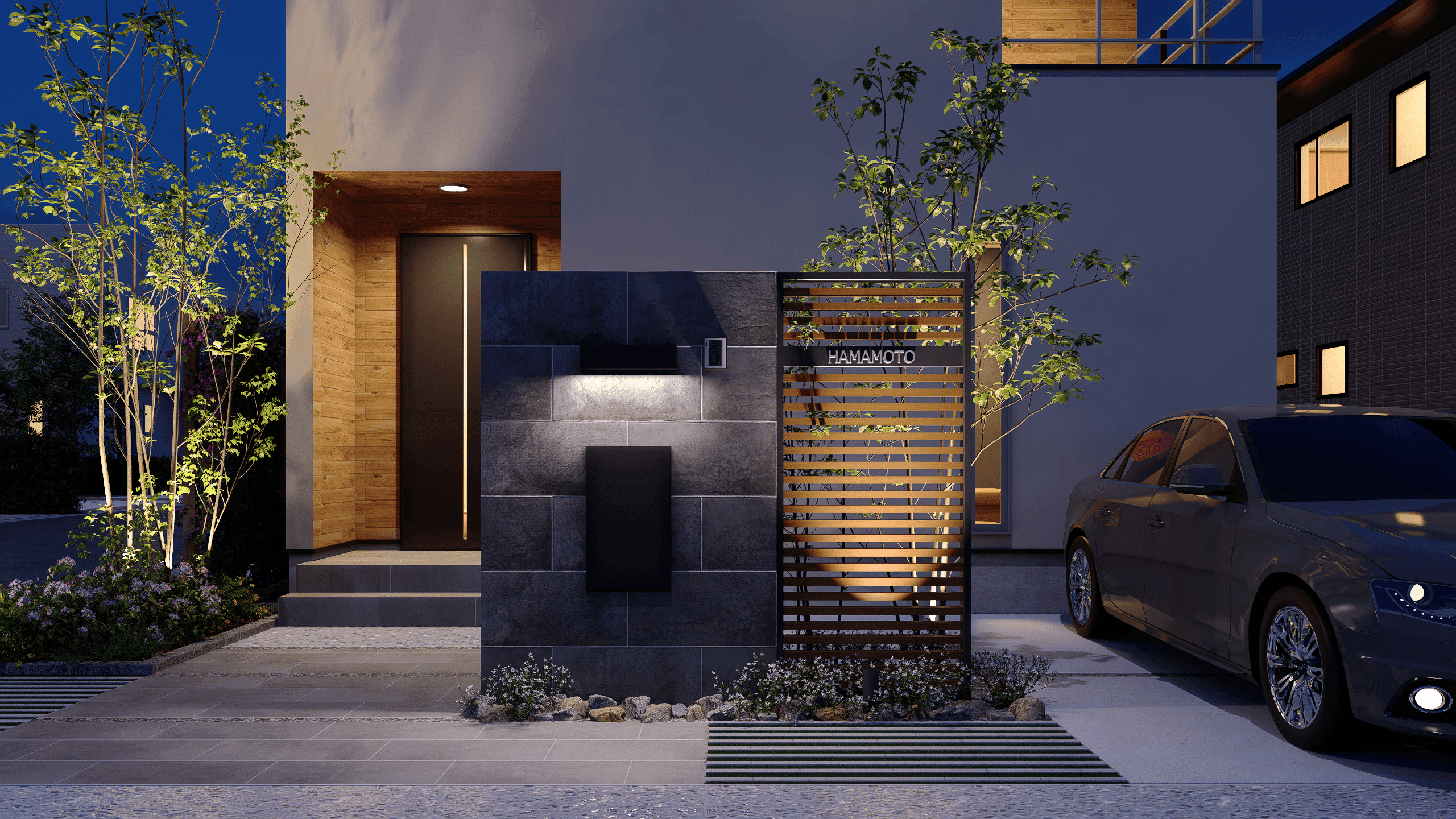 個性が調和する美しい街並み