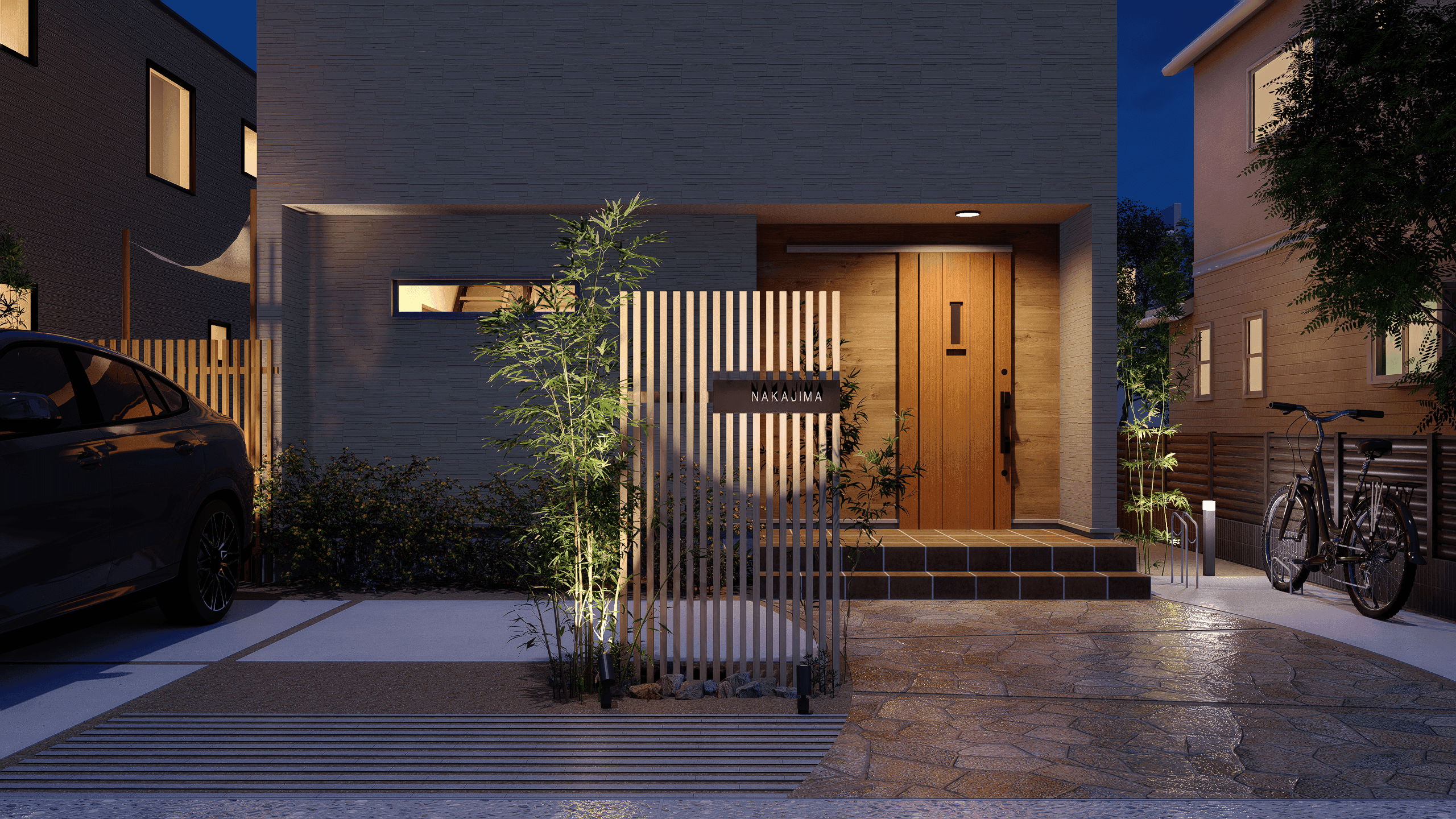 個性が調和する美しい街並み