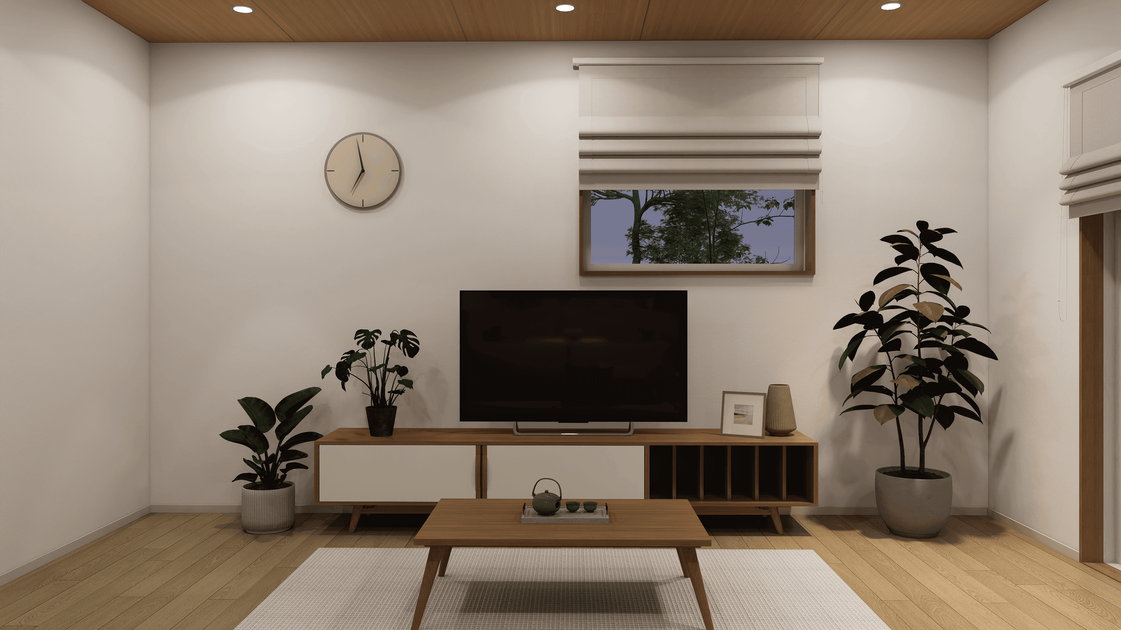 温かみのあるモダンな住宅