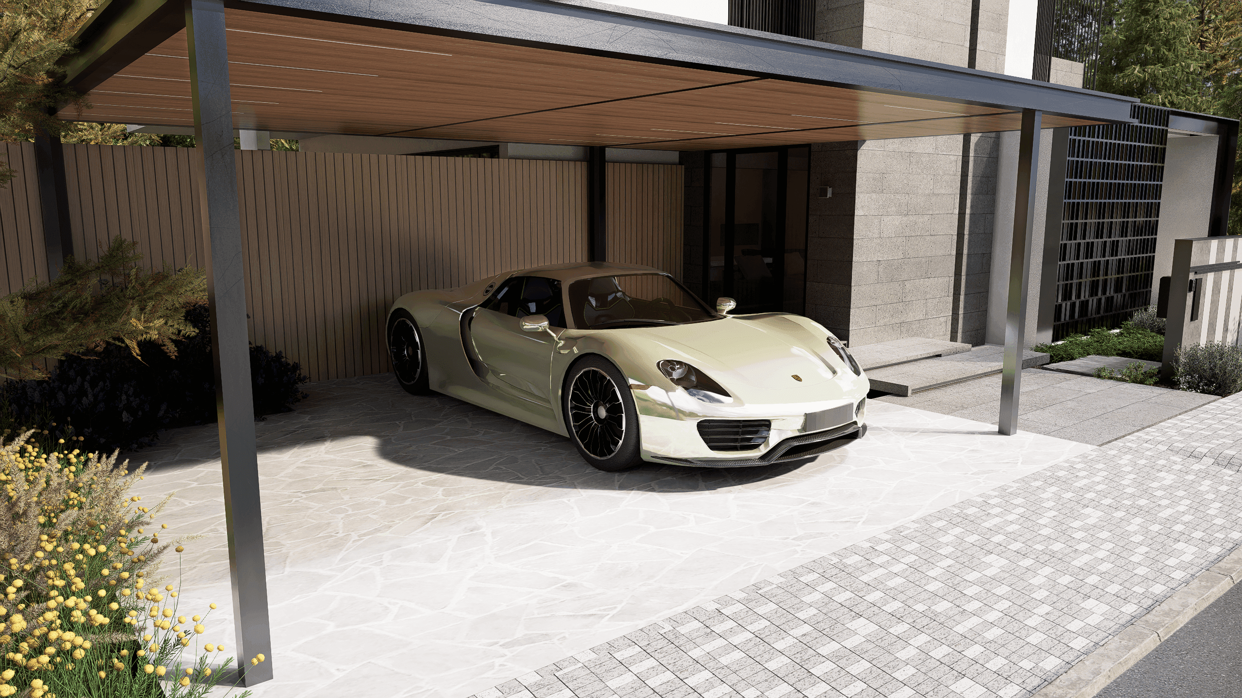 非日常を纏うデザイン邸宅