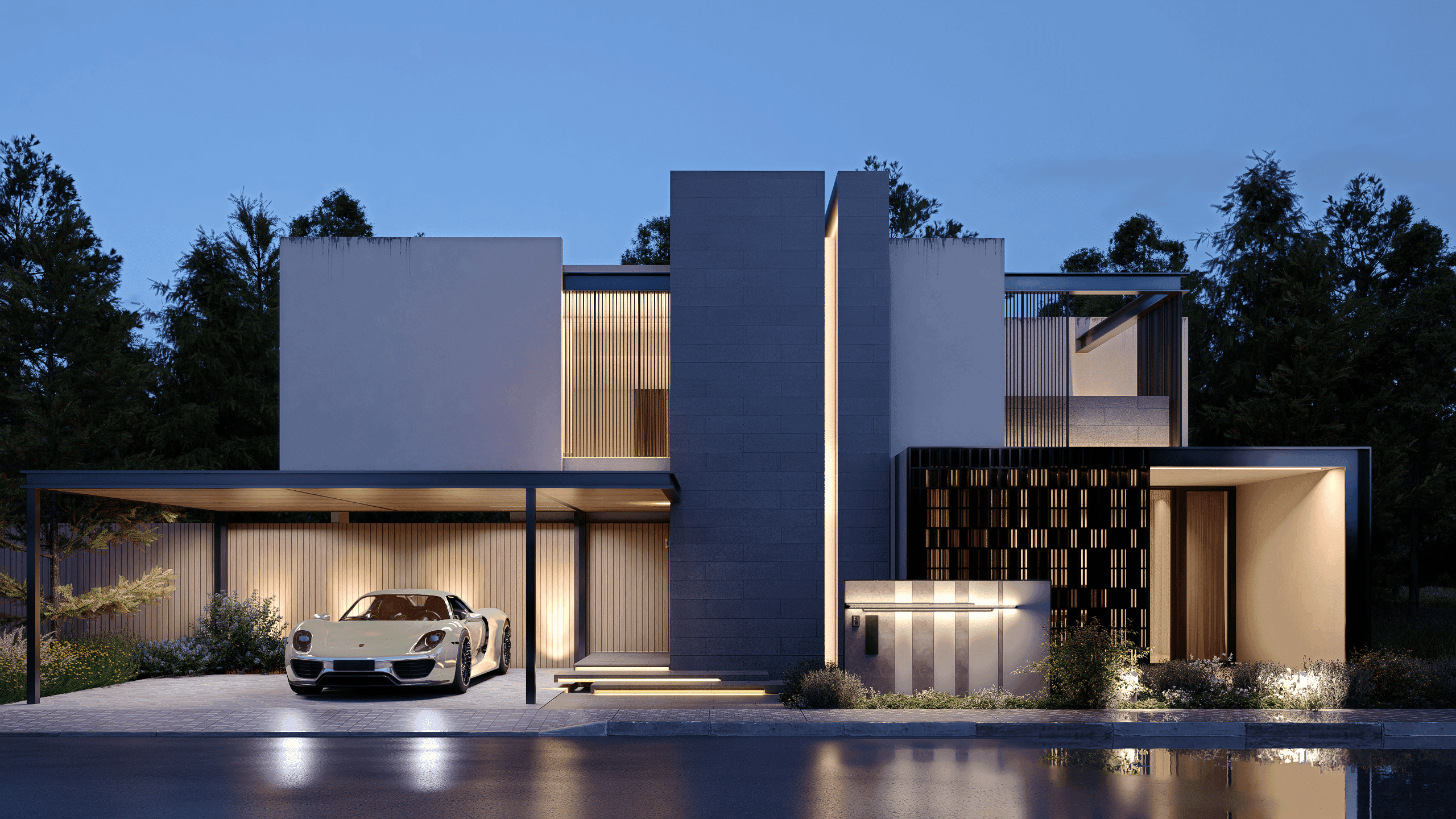 非日常を纏うデザイン邸宅