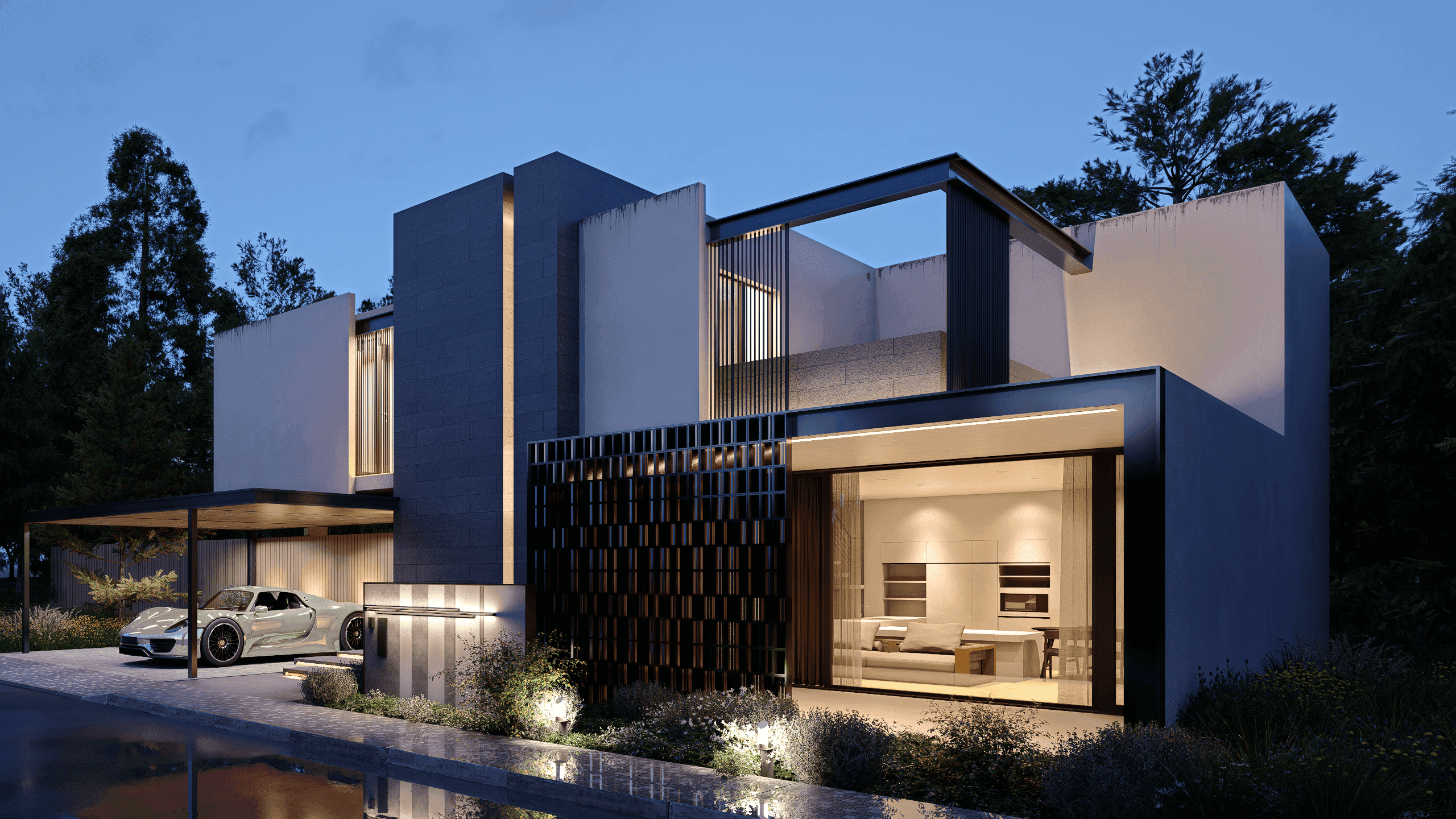 非日常を纏うデザイン邸宅