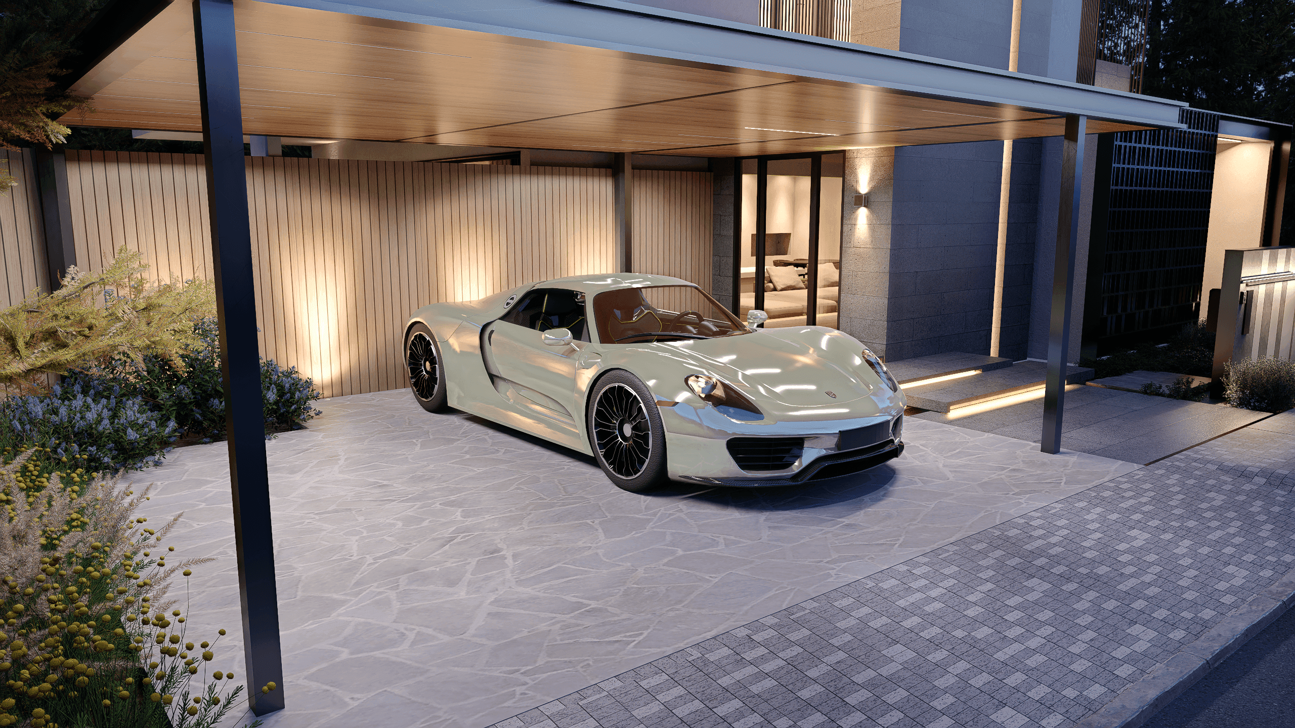 非日常を纏うデザイン邸宅